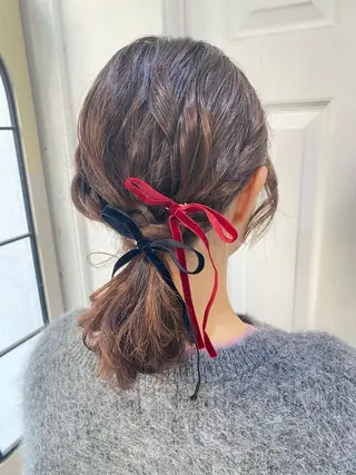 ヘアアレンジ uros.中目黒 moekaのヘアスタイル