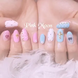 ネイル PinkMoon Nozomiのネイルデザイン