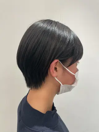 ショート ひろせ かなのヘアスタイル