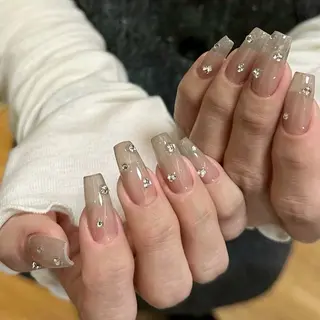 ネイル By moonネイル 🌷ワンホン/韓国風のネイルデザイン