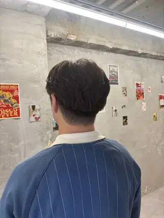 ショート パーマ メンズ door white hideのヘアスタイル