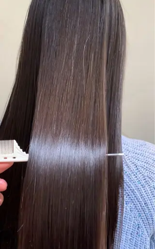 ロング 🌱大森柚紀🐇 うる艶髪🫧のヘアスタイル