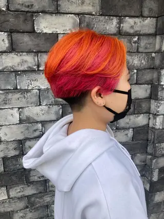 ショート カラー ✂️似合わせの魔術師 石田一樹✂️のヘアスタイル