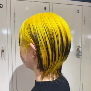 ショート 艶髪ハイトーン× ボブ🥣アイネのヘアスタイル