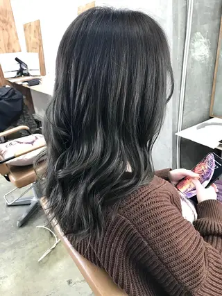 セミロング カラー 💎髪質改善💎 デザイナーshinのヘアスタイル