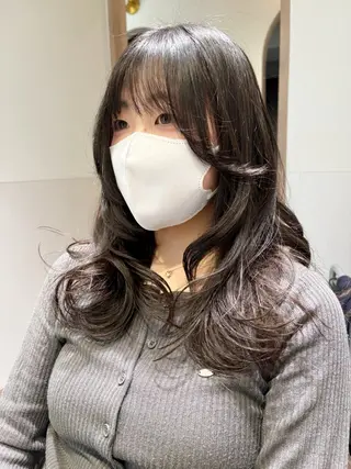 ロング カラー 渡辺 健太郎のヘアスタイル