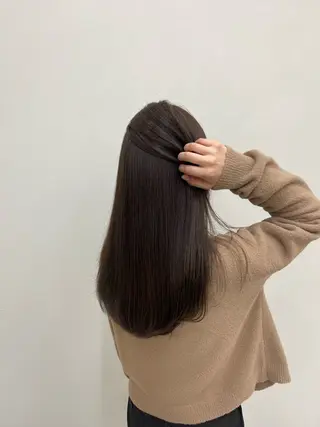 ロング カラー 透明感カラー⭐️ Takumaのヘアスタイル