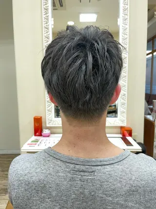 ショート メンズ KAKKY/ショート レイヤー/千種/池下のヘアスタイル