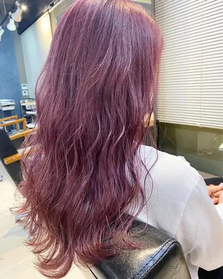 ロング カラー ヘアアレンジ メンズ キッズ ネイル 透明感カラー🤎 ゆりのヘアスタイル