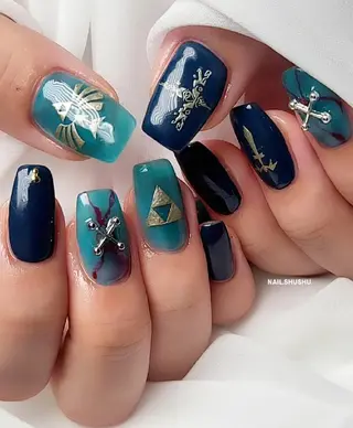 ネイル 3dパーツ/流行り 👧shushu❤️のネイルデザイン