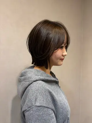 ショート カラー 野口 咲愛のヘアスタイル