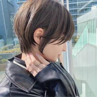 ショート カラー 女性が憧れる ショート/角田愛和のヘアスタイル
