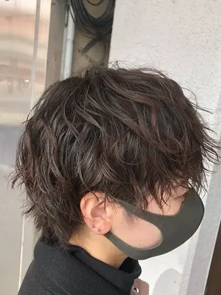 パーマ ダブルスキルエクステ /羽エクステ白石宇由のヘアスタイル