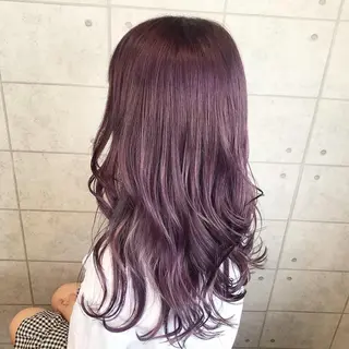 ロング カラー ヘアアレンジ 烏丸韓国ヘア🇰🇷 ayaka🎀のヘアスタイル