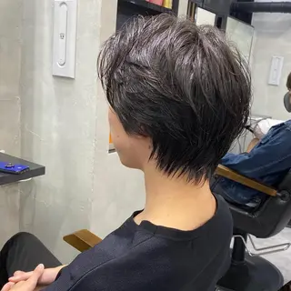 ショート メンズ 半個室メンズ カット🥕羽鳥淳妃のヘアスタイル