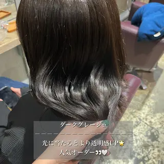 ミディアム むらたねね🌻 艶髪🫧韓国ヘアのヘアスタイル