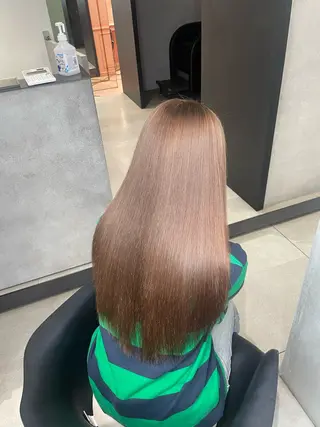 カラー offwhite Nano🪩🧡のヘアスタイル