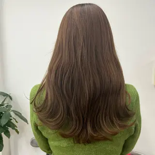 ロング ヘアアレンジ HIROKO / 透明感暖色カラー🎀のヘアスタイル