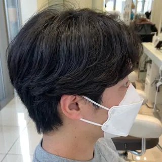 パーマ メンズ メンズ縮毛矯正 ♠️店長下平隼人のヘアスタイル