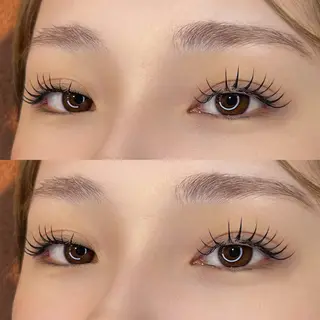 マツエク・マツパ Runoa eye 柿崎流依のマツエク・マツパデザイン