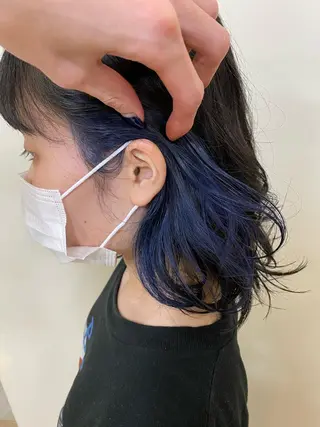 カラー SALOWIN栄 高須大貴のヘアスタイル