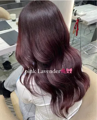 カラー londnaitre 乙川友杏のヘアスタイル