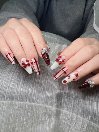 ネイル Lee Nails チップ長さだし専門店のネイルデザイン