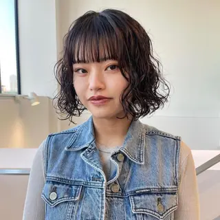 ショート パーマ KAWATOKO MISUZUのヘアスタイル