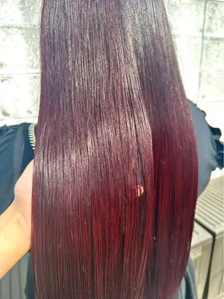 ロング 猪股 唯菜のヘアスタイル