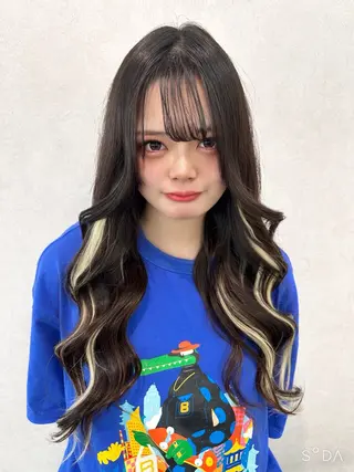 ロング エクステ/ハイトーン /ミサキのヘアスタイル