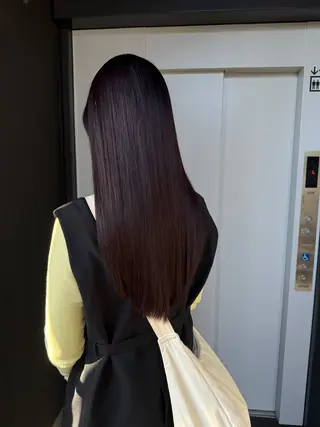 カラー nanami ￤髪質改善￤レイヤーのヘアスタイル