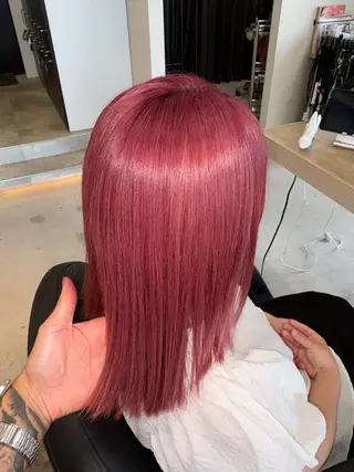 カラー HIRO ✂︎のヘアスタイル
