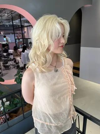 ミディアム カラー 石塚 健汰のヘアスタイル