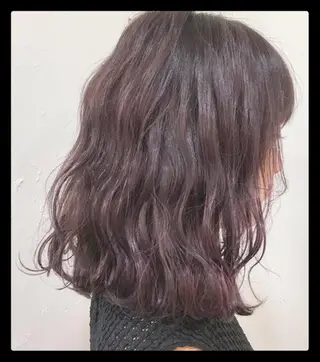 カラー 【mokuオーナー】 ちはるのヘアスタイル
