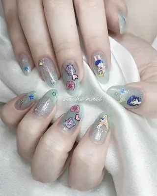 ネイル Sachi Nail上野のネイルデザイン