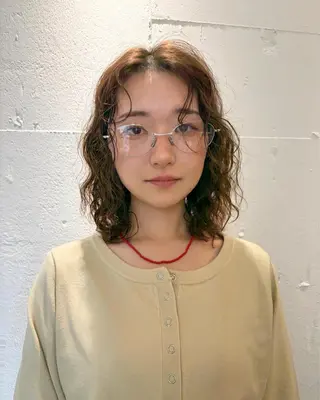 ミディアム gemhair&makeup所属・Fuka／ ／原宿のヘアスタイル