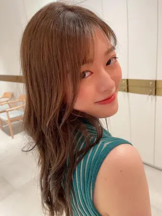 ロング カラー ヘアアレンジ noe tton  【ノエ トトン】所属・だいや/メンズパーマ メンズカット/名古屋のヘアスタイル