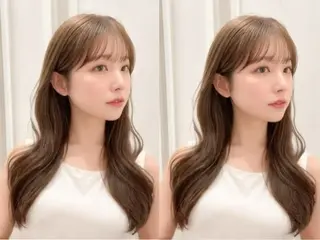 カラー 内田 有香のヘアスタイル