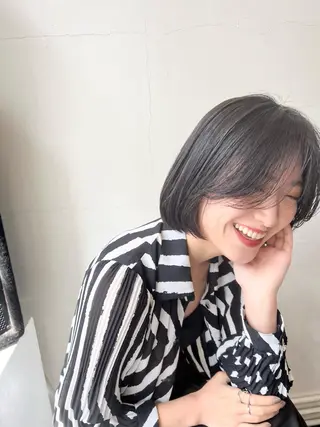ミディアム カラー ヘアアレンジ HARU//原宿🤍 リピート率NO.1のヘアスタイル