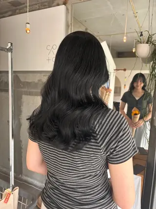 セミロング mirai/レイヤー ボブ/デザインのヘアスタイル