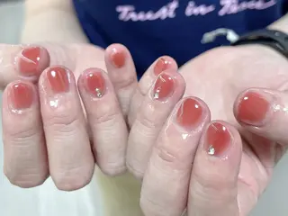 ネイル na🎀🎀na ちゅるちゅるのネイルデザイン