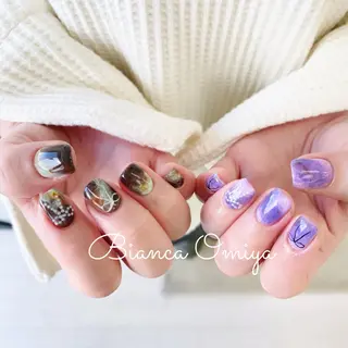 ネイル Bianca大宮店 上野のネイルデザイン