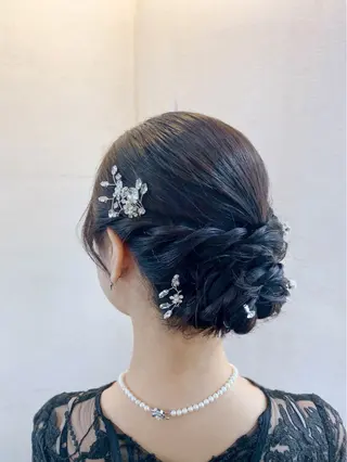 ヘアアレンジ hair make もりした　ゆうのヘアスタイル