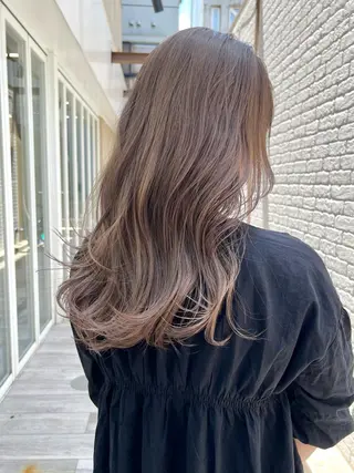 ロング カラー ヘアアレンジ 髪質改善/縮毛矯正 鈴木裕介のヘアスタイル