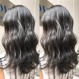 セミロング カラー ヘアアレンジ 縮毛矯正 髪質改善寺坂雄飛💐のヘアスタイル
