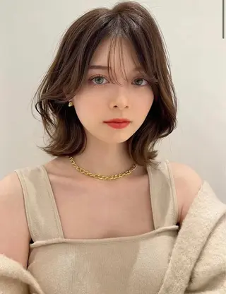 ミディアム 【レイヤー特化】 KASAHARAのヘアスタイル