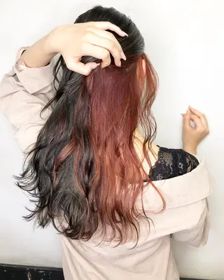 セミロング カラー 綺麗な髪質にしたい方 限定🌈清水　祥のヘアスタイル