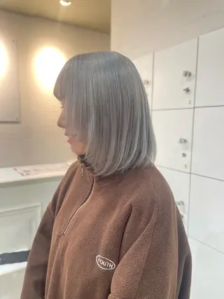 カラー 緑区/艶髪 🦋柿下のヘアスタイル