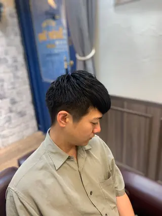 メンズ フリーランス理美容師 いさかのヘアスタイル
