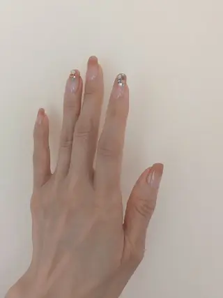 ネイル ヌーディジュエリー ネイルサロンのネイルデザイン